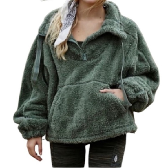 Free People movement Sherpa quarter zip small - Picture 1 of 6